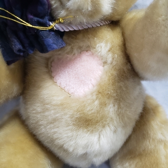 Vintage Cherished Teddies Frienship Teddy Bear Plush 10" Stuffed Animal Posable - Picture 5 of 14